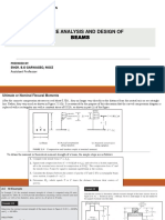 Flexure Analysis and Design of Beams: Rc-1 Reinforced Concrete Design