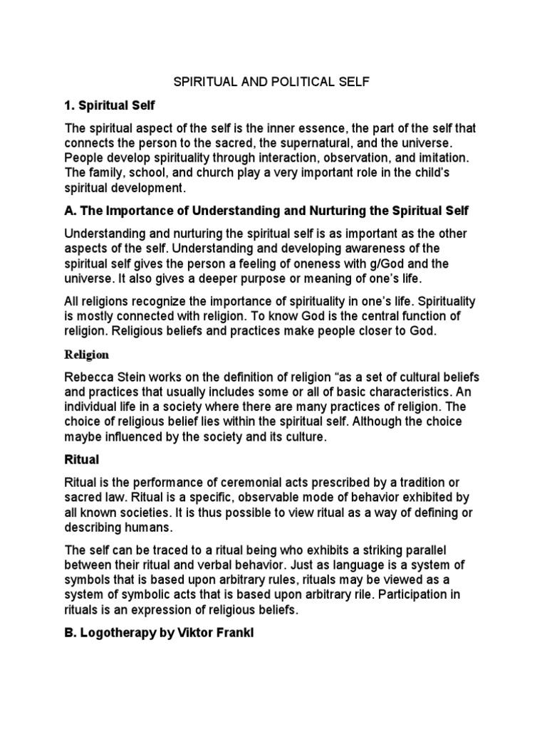 Module 6 | PDF | Spirituality | Rituals