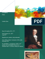 William Blake - Lesson Plan - Powerpoint