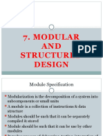 Modular AND Structured Design