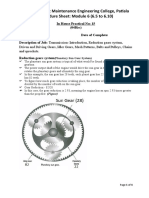 Punjab Aircraft Maintenance Engineering College, Patiala Procedure Sheet: Module 6 (6.5 To 6.10)