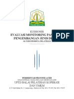 FORMULIR Evaluasi Pasca Diklat