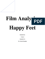 Film Analysis: Happy Feet: Submitted By: Group 2 Submitted To: Ms. Christel Panaligan