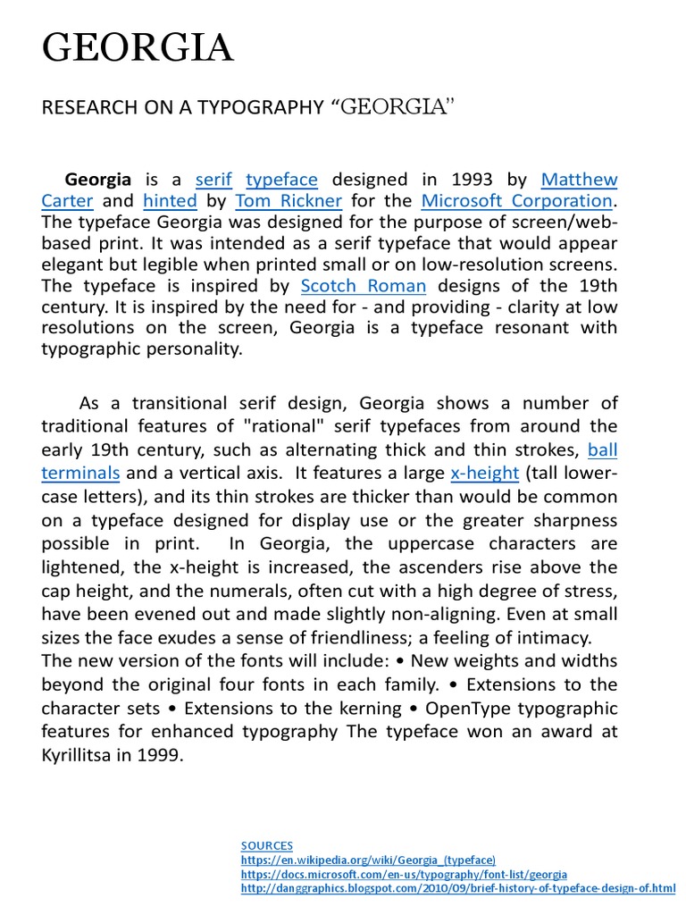 Georgia Online Presentation | PDF