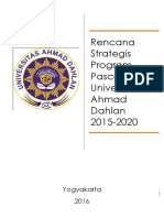 Renstra Pascasarjana Uad 2015 2020