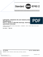 ISO 6743 - 2 - Spindle or Bearing Oil