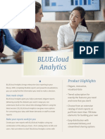 Bluecloud Analytics: Product Highlights