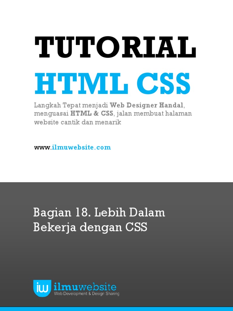 Memahami Dasar-Dasar CSS untuk Membuat Tampilan Website Lebih Baik | PDF