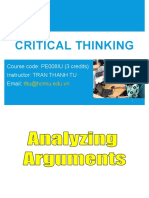 8 - Analyzing Argument