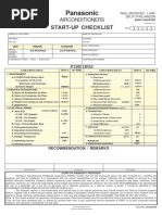 Csu Pu9 24vkq (Basic Inv) Start Up Checklist