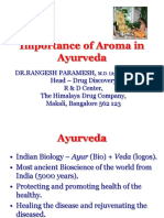 Importance of Aroma in Ayurveda