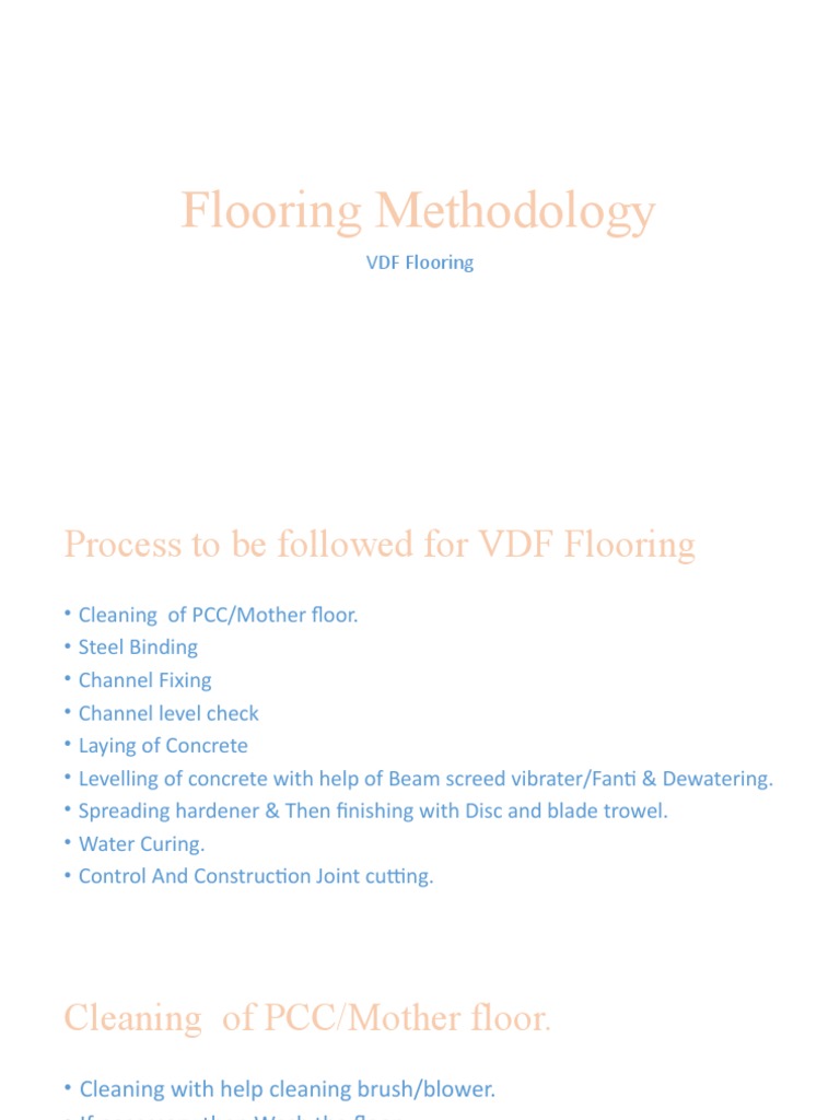 Flooring Methodology PDF