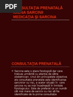 Consultatia prenatala