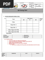 CB Timing TEST: Test Close Trip Coil - 1 Trip Coil - 2 Close-Open-1 (C-O1) Close-Open-2 (C-O2)