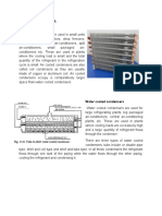 Types of Condenser Air Cooled Condensers