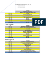 Halmahera - TimeTable - 25-29 Jan 2021