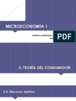 Semana 2 Elección Óptima de Consumo