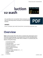 Introduction To Bash