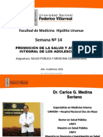 Promoción de la salud y atención integral de los adolescentes