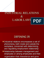 Industrial Relations & Labor Laws