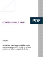 Konsep Rawat Inap