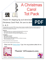 A Christmas Carol Tot Pack