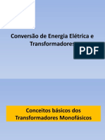 Dimensionamento de Pequenos Transformadores Monofásicos