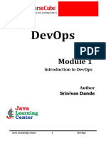 Module 1 - Introduction To DevOps - Part 1