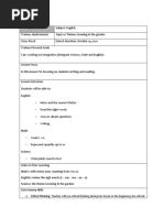 Kg2A Lesson Plan