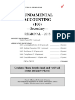 100-S-Fundamental Accounting - R - 2018-Key