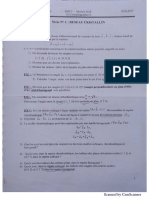 Exercices Corrigés de Radiocristallographie Et Cristallochimie 2 SMC5 PDF