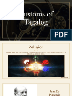 Customs of Tagalog: Religions
