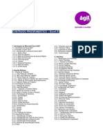 Conteúdo Programático - Excel Nível 01