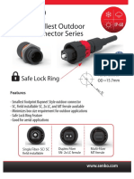 Smallest Outdoor Connector Series: Safe Lock Ring