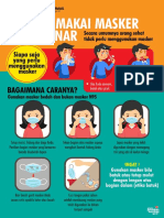 1 Flyer Cara Memakai Masker Yang Benar Format PDF