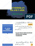 PENDIDIKAN ISLAM 5 ADIL PDPR Isnin