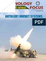 Artillery Rocket Systems: VOL 27 ISSUE 6 December 2019 ISSN No. 0971-4413