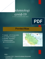 Epidemiologi Covid-19 di Provinsi Riau