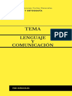 Lenguaje y Comunicación Con Portada