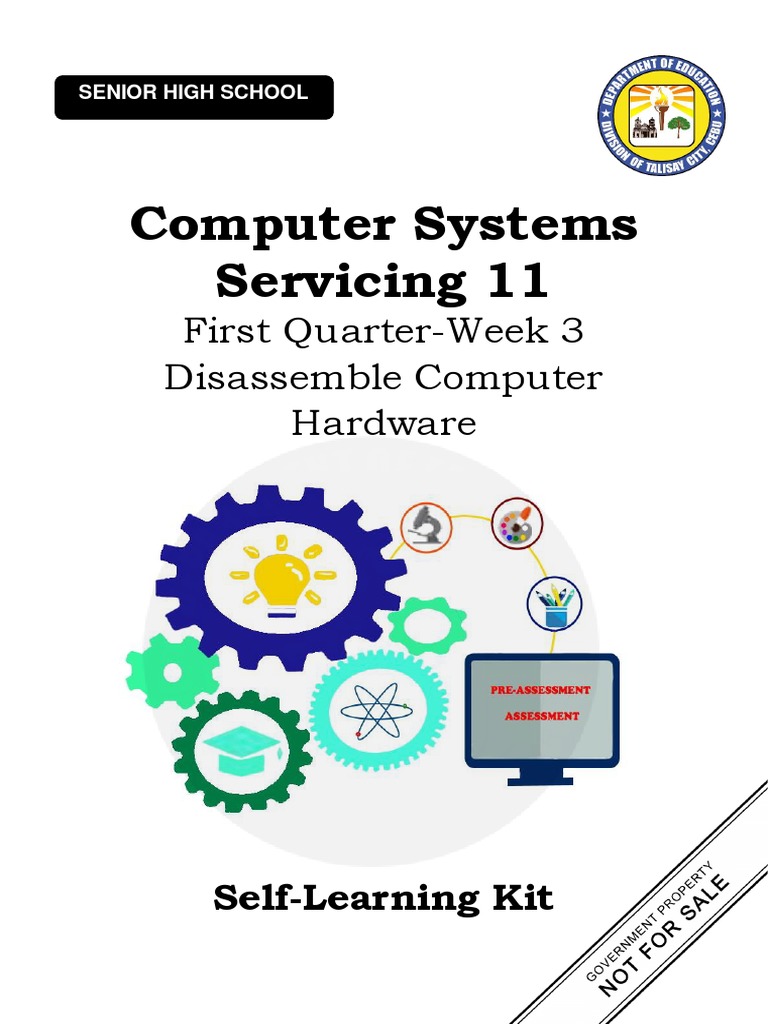 Computer Systems Servicing 11: First Quarter-Week 3 Disassemble Computer  Hardware, PDF, Electrostatic Discharge