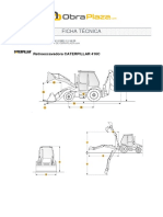 Retroexcavadora Caterpillar 416C: ficha técnica de dimensiones, especificaciones y capacidades