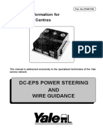 DC-EPS POWER STEERING AND WIRE GUIDANCE