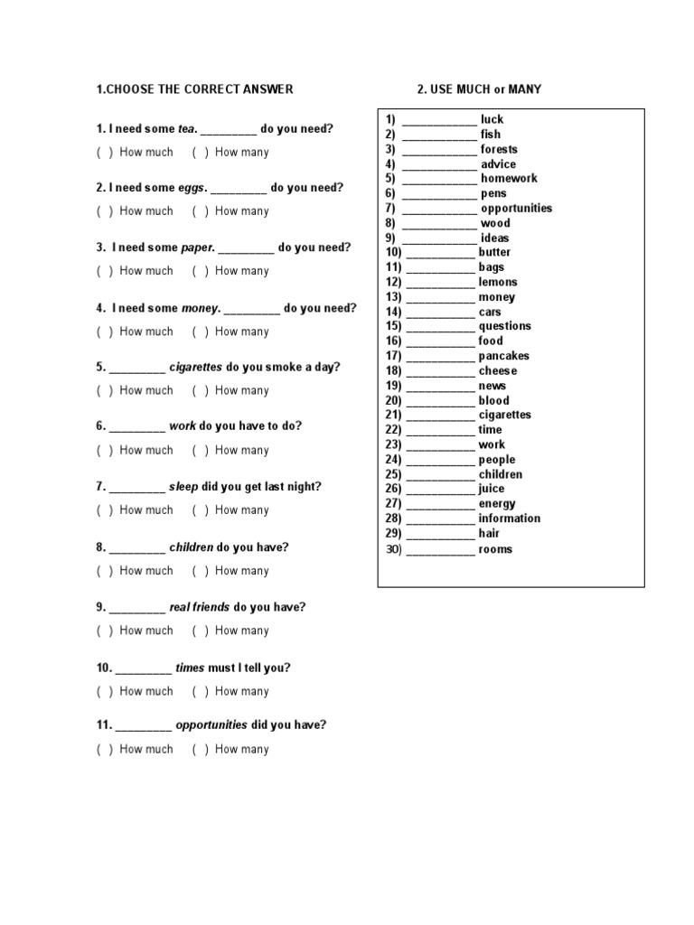 Much Many | PDF | Games & Activities | Art