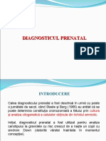 Diagnosticul prenatal - MBM,  2019