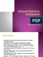 Sosioantropologi Pendidikan