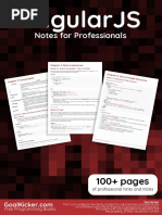 AngularJS Notes For Professionals