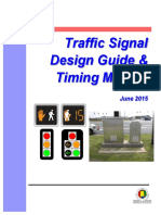 Traffic Signal Design Guide & Timing Manual: June 2015