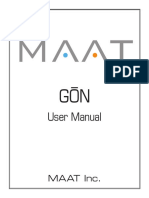 MAAT GŌN User Manual