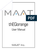 MAAT thEQorange User Manual