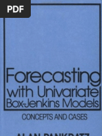 Download Forecasting With Univariate Box-Jenkins Models by ktrksoy SN54381515 doc pdf